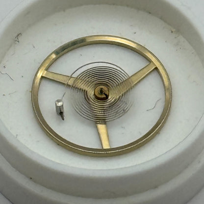 AS 1900 1906 Balance Wheel Complete And Spring Ord + Inca 1577 M Watch Parts NOS