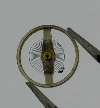 ST 69 Balance Wheel Complete And Spring 6¾-8''' 1155 M Watch Movement Parts