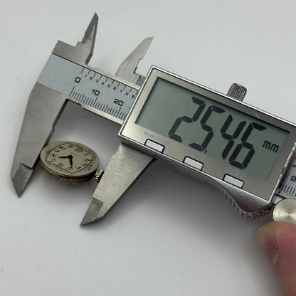 1925 Antique 10/0s Elgin 444 Model 4 American Watch Movement PARTS REPAIR