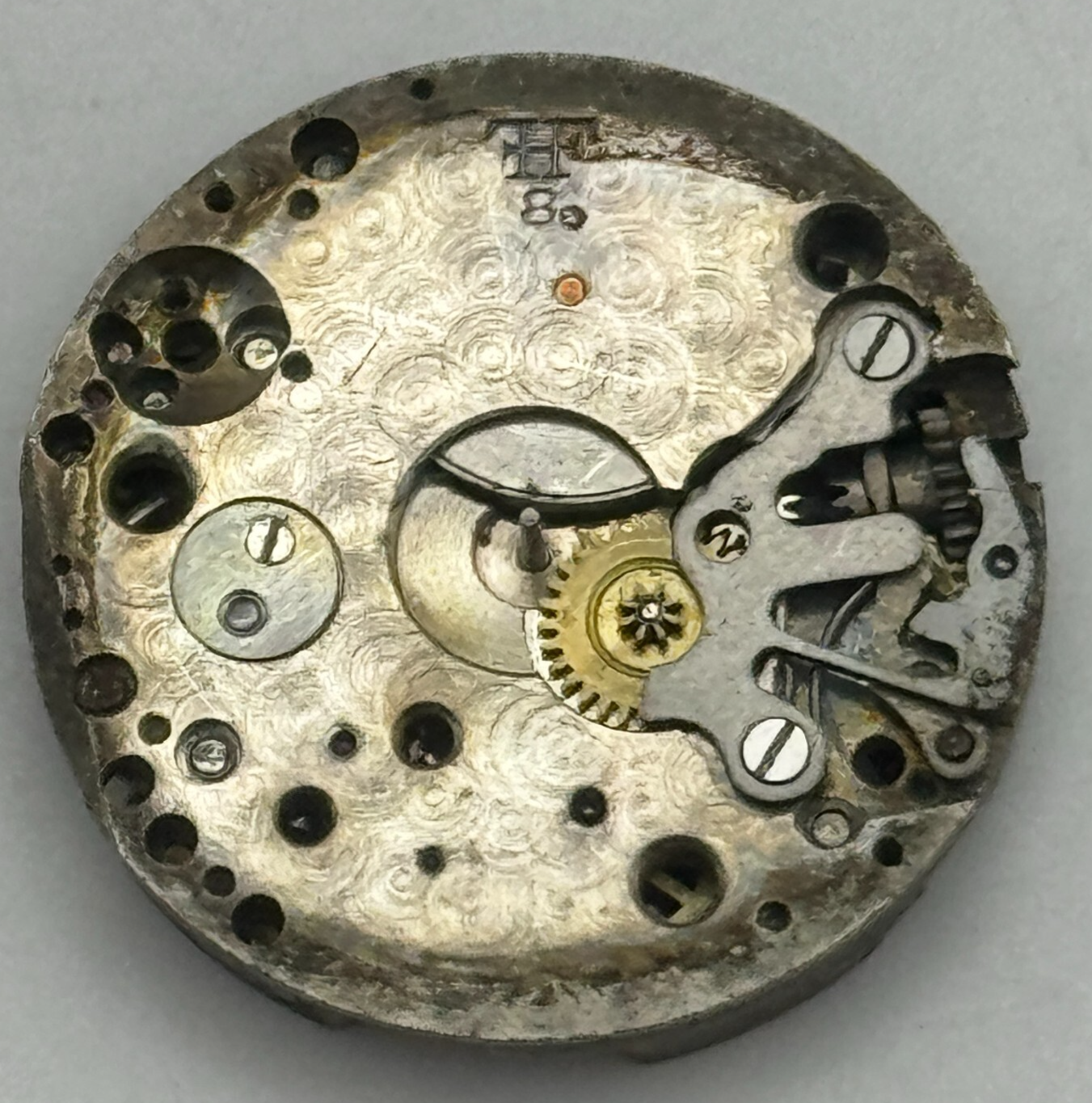 19.7mm Visible Patent 51489 FHF 8 Manual Wind Swiss Watch Movement PARTS SPARES