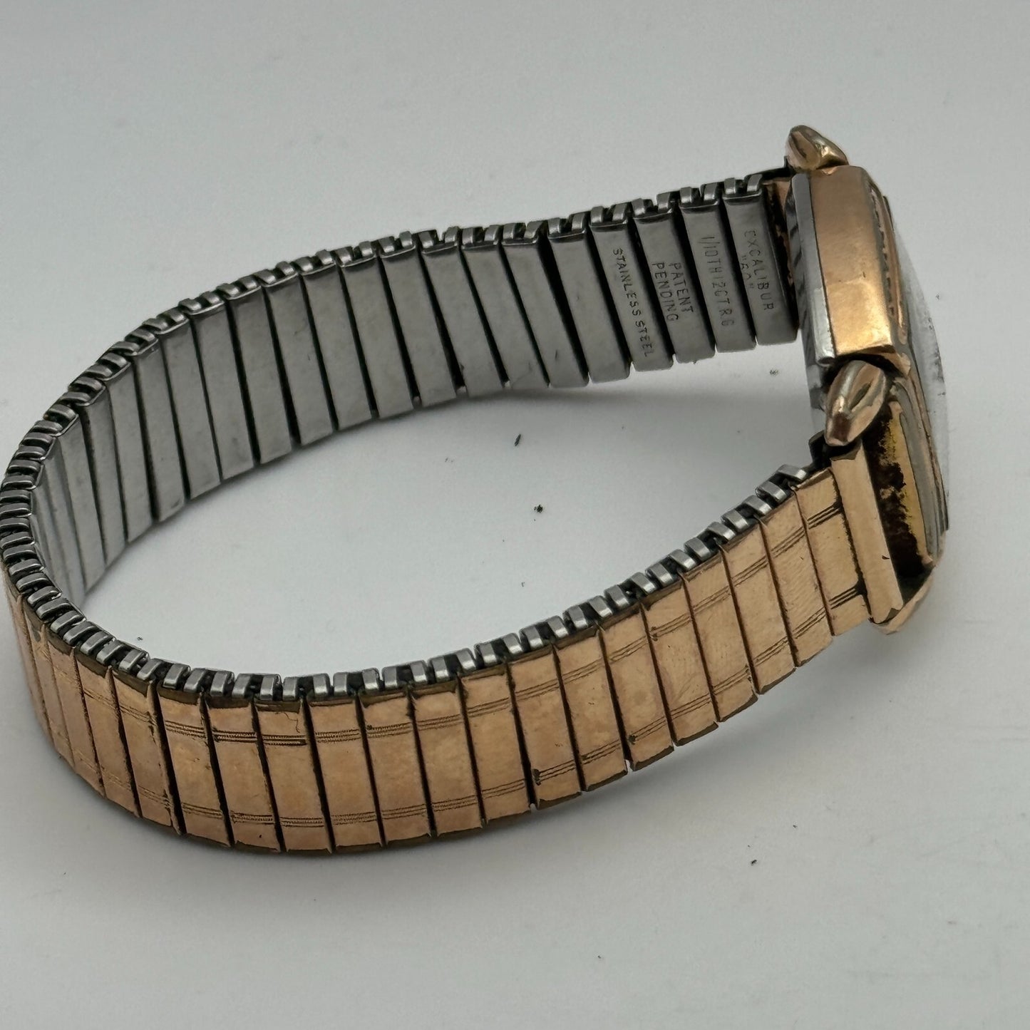 26mm Vintage Cardinal Swiss 15 Jewels Rolled Gold Manual Wind Watch PARTS REPAIR