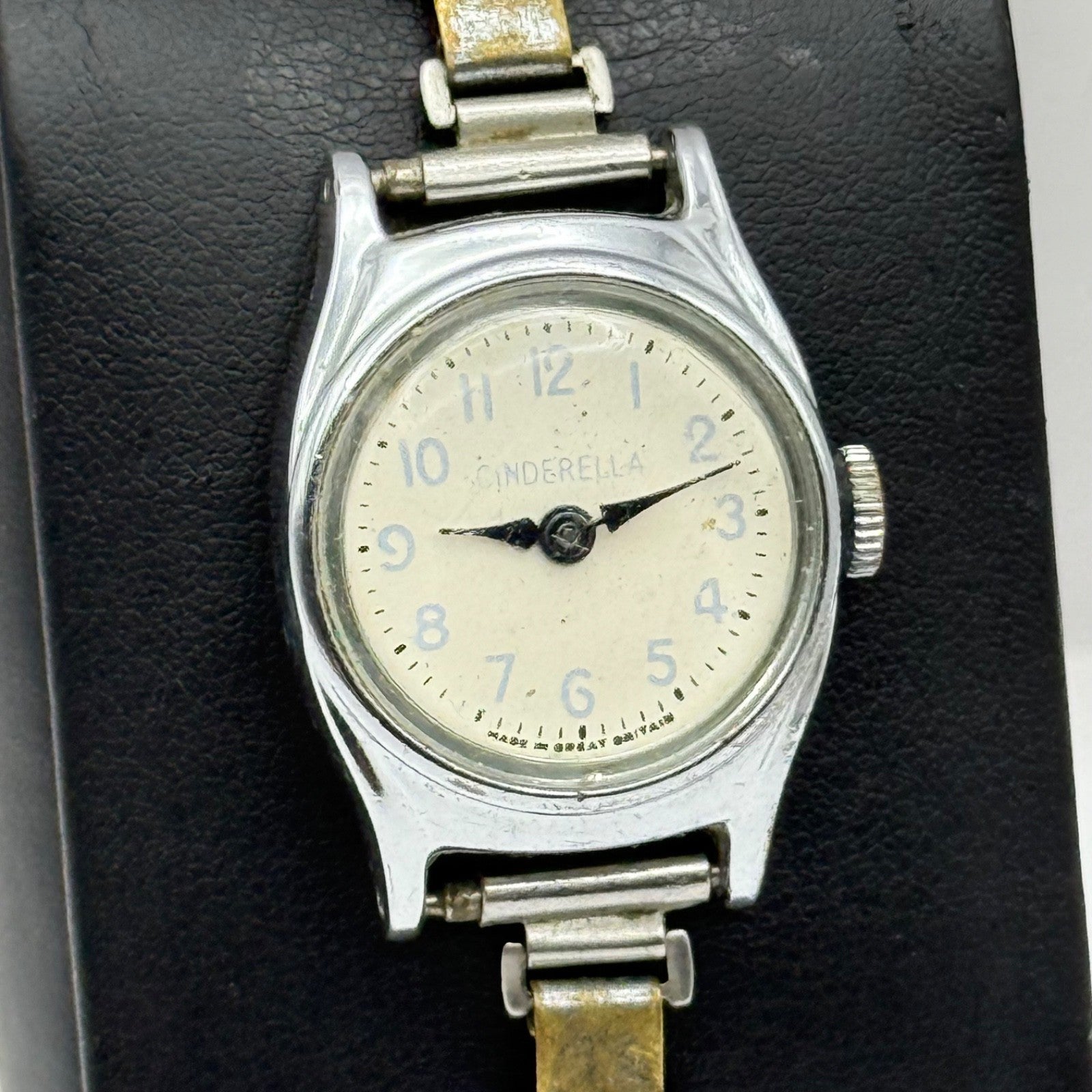 23mm Vintage Timex Cinderella Bonklip Bracelet Manual Wind Watch PARTS / REPAIR