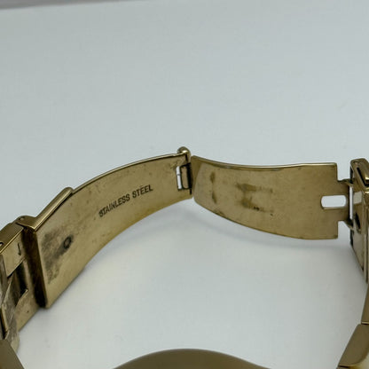 39mm Working Ladies Marc By Marc Jacobs White Date Dial Quartz Watch 5.25 Inches