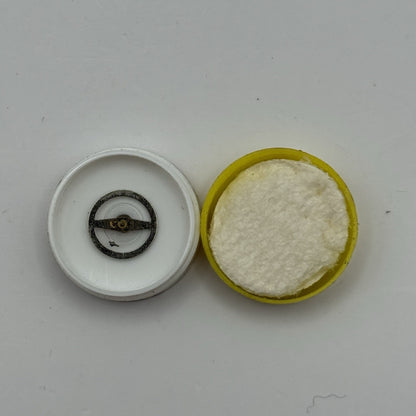 Lorsa 651 652  Balance Wheel Complete And Spring 612 Watch Movement Parts NOS