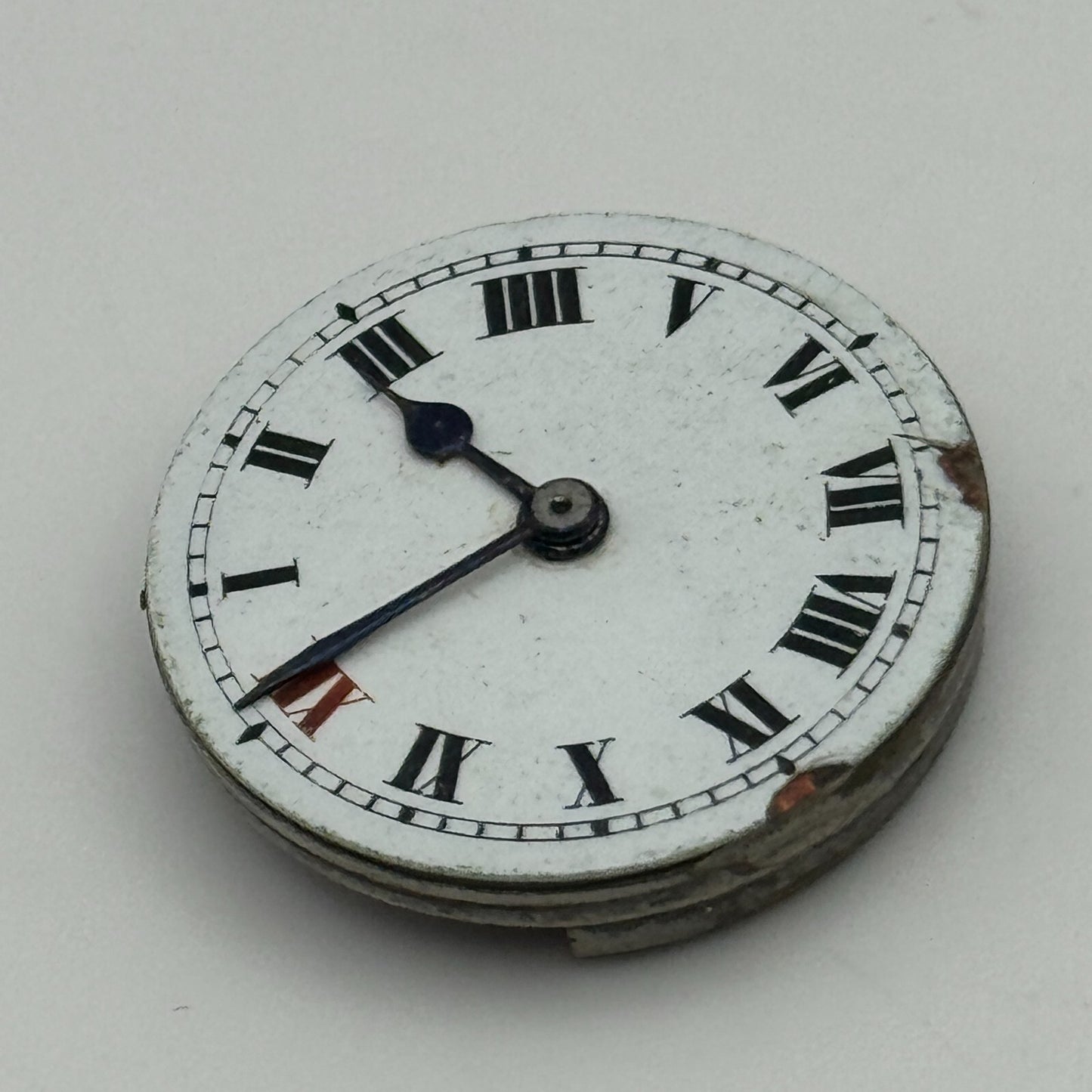 23.6mm Roman Numerals 15 Jewels Trench Watch Movement Manual Wind PARTS SPARES