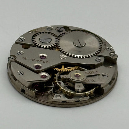 AS 984 Watch Movement Manual Wind Vintage Swiss 15 Jewels Parts Repair 23.7mm