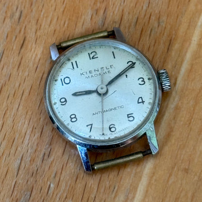 20mm Vintage Kienzle Madame Antimagnetic Ladies Manual Wind Watch PARTS / REPAIR