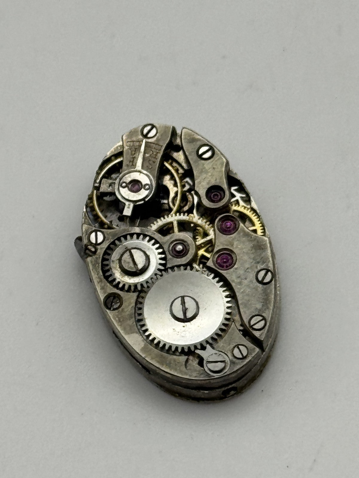 13.9mm Vintage Balance Intact Manual Wind Swiss Watch Movement PARTS REPAIR