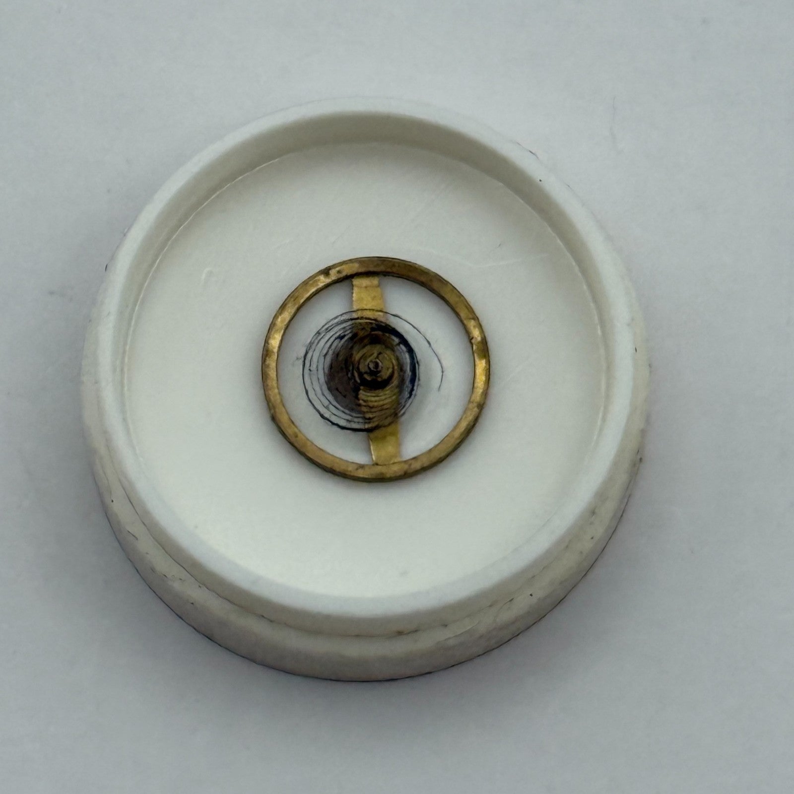 BFG 927 Balance Wheel Complete And Spring 6 3/4-8''' Watch Movement Parts 