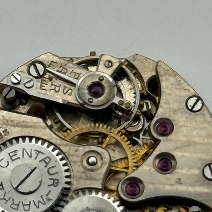 Centaur Mark II Watch Movement Running Manual Wind Vintage Parts Repair 23.6mm