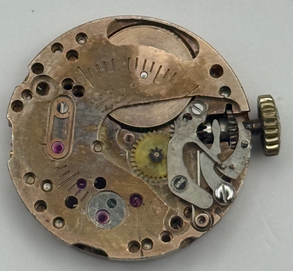 Helvetia 2665 Watch Movement Running Manual Wind Vintage Parts Repair 19.6mm