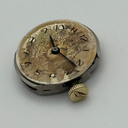 Longines 14.16 Watch Movement Running Manual Wind Vintage Swiss Parts 14.2mm