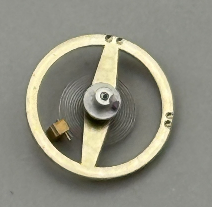BFG 930 Balance Wheel Complete And Spring 7¾’’’ PL 1310 Watch Movement Parts NOS