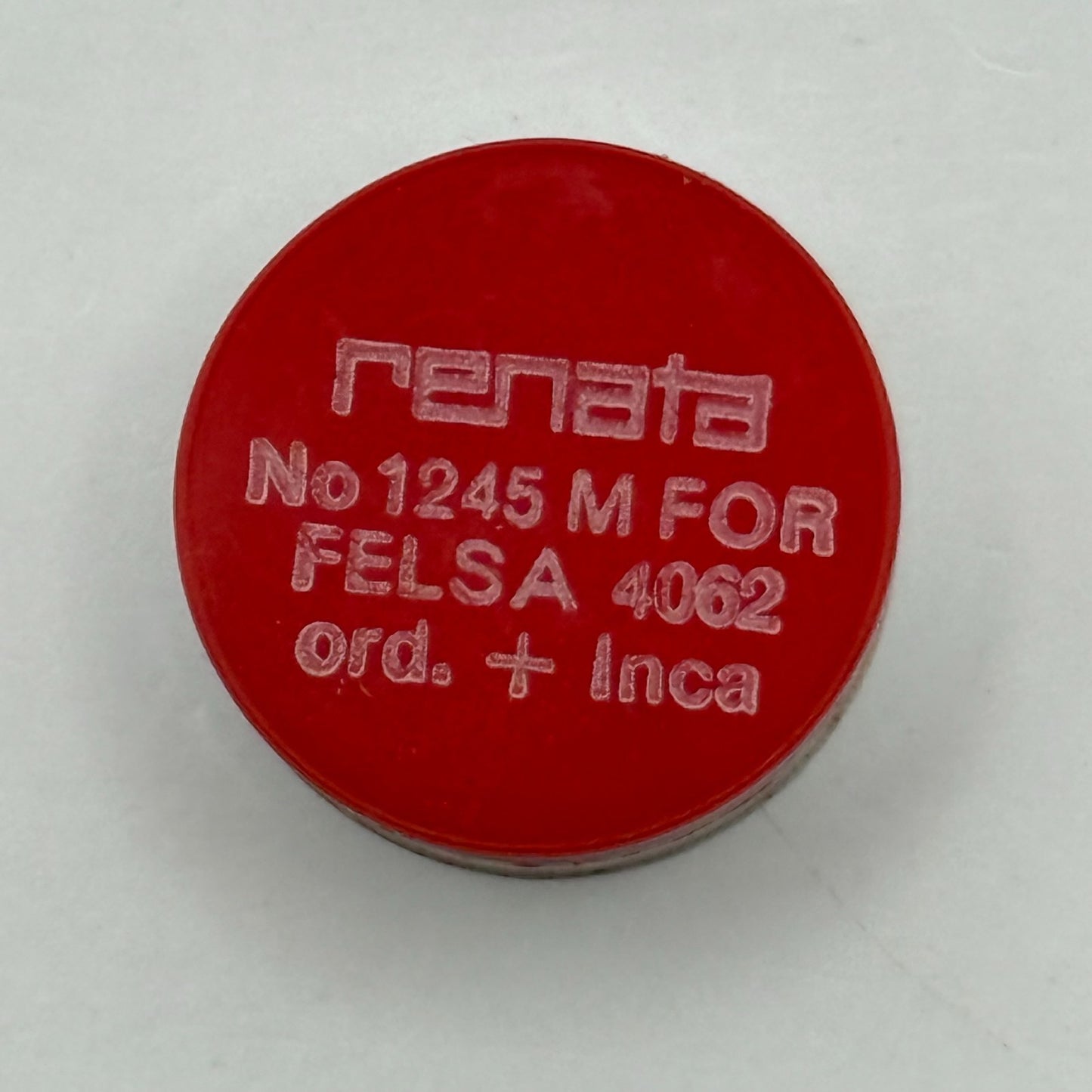 Felsa 4062 Balance Wheel Complete And Spring  1245 M Watch Movement Parts NOS