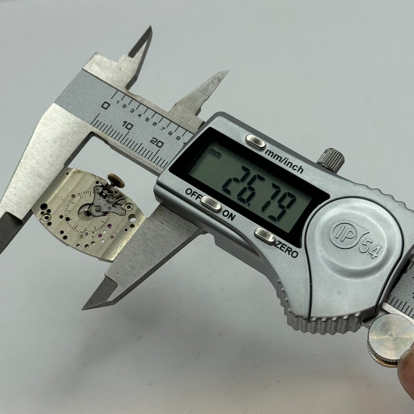 20mm Men's Marc Favre Cal 485 Manual Wind Swiss Tank Watch Movement PARTS SPARES