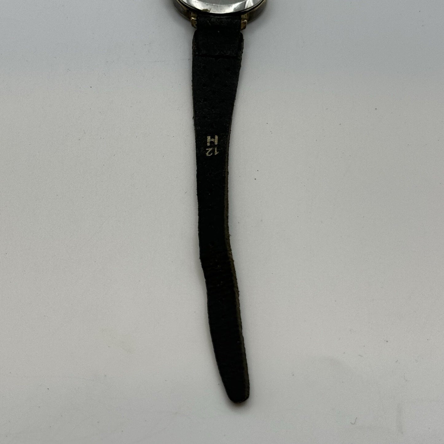 27mm Ladies Manual Wind Excalibur Black Dial Swiss Watch To Repair Non Working
