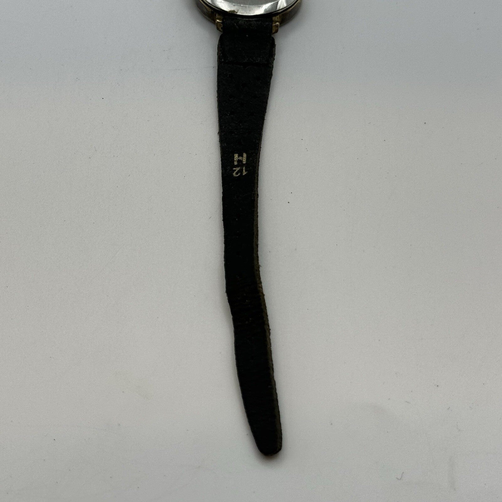 27mm Ladies Manual Wind Excalibur Black Dial Swiss Watch To Repair Non Working