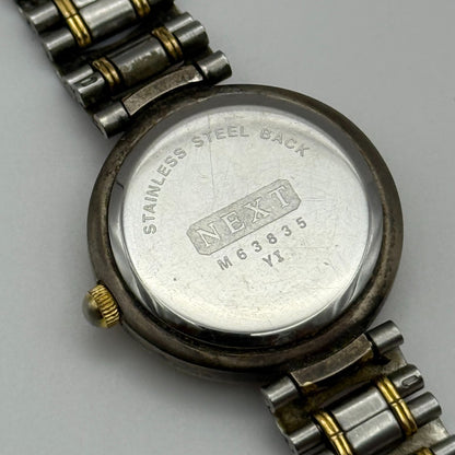 27mm Working Ladies Next Two Tone Roman Numerals Quartz Watch 5.75 Inches