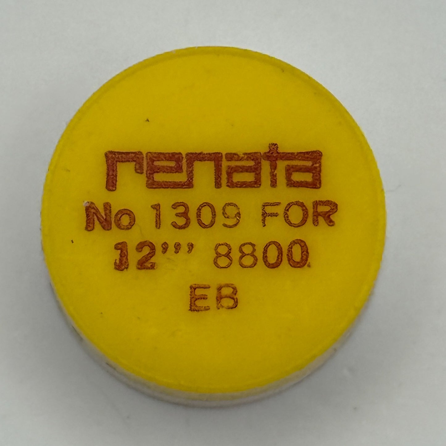 EB 8800 Balance Wheel Complete And Spring 12’’’ 1309 Watch Movement Parts NOS