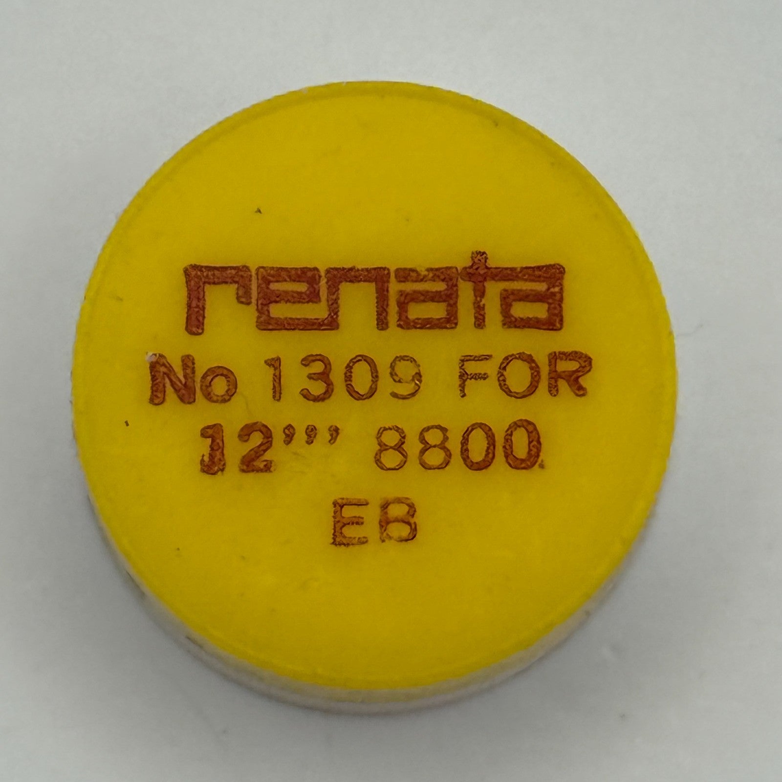 EB 8800 Balance Wheel Complete And Spring 12’’’ 1309 Watch Movement Parts NOS