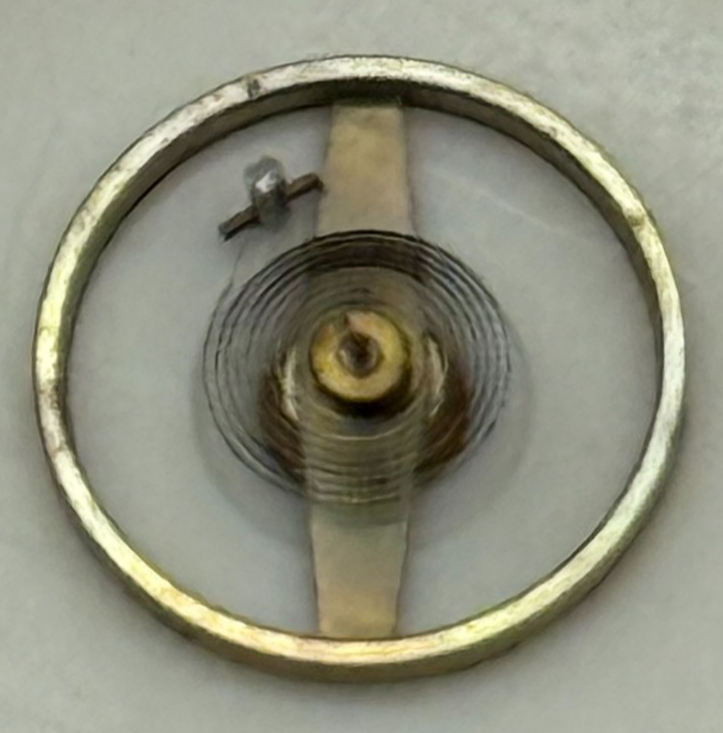 FHF 60 Balance Wheel Complete And Spring 5¾–8’’’ 200 M Watch Movement Parts NOS