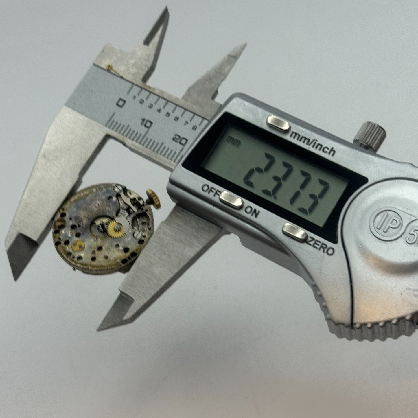 23.7mm AS A Schild 15 Jewels Trench Watch Movement Manual Wind Swiss PARTS SPARE