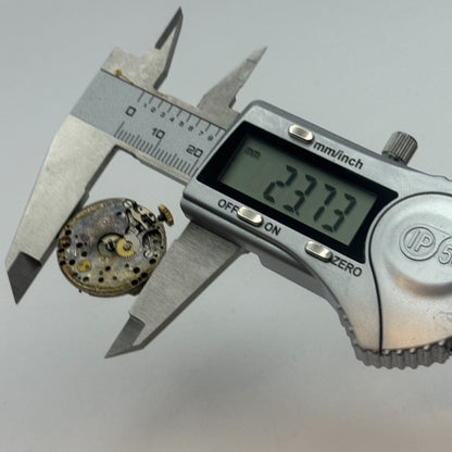 23.7mm AS A Schild 15 Jewels Trench Watch Movement Manual Wind Swiss PARTS SPARE