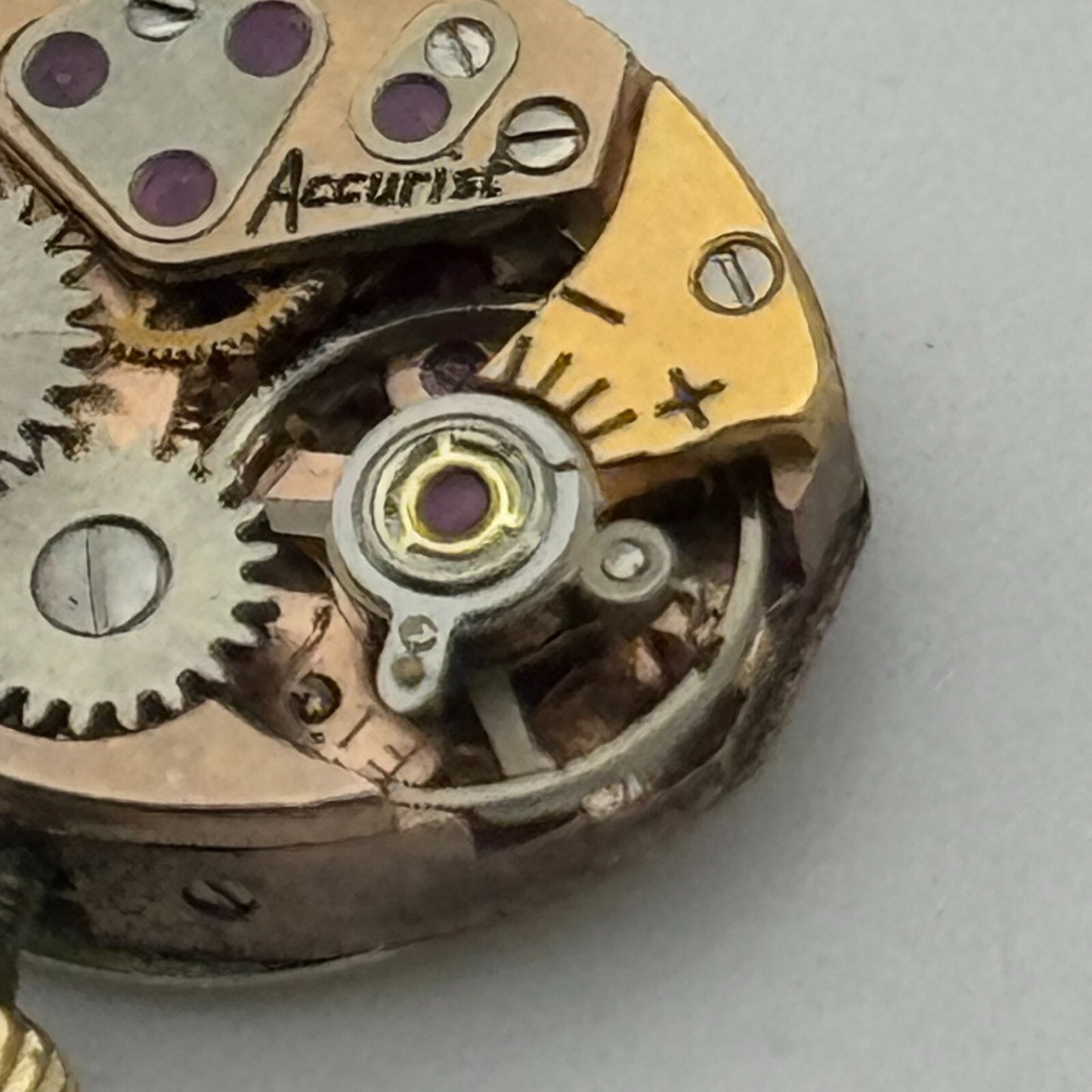 13mm Ladies Accurist ETA 2487 Manual Wind 21 Jewels Swiss Watch Movement PARTS