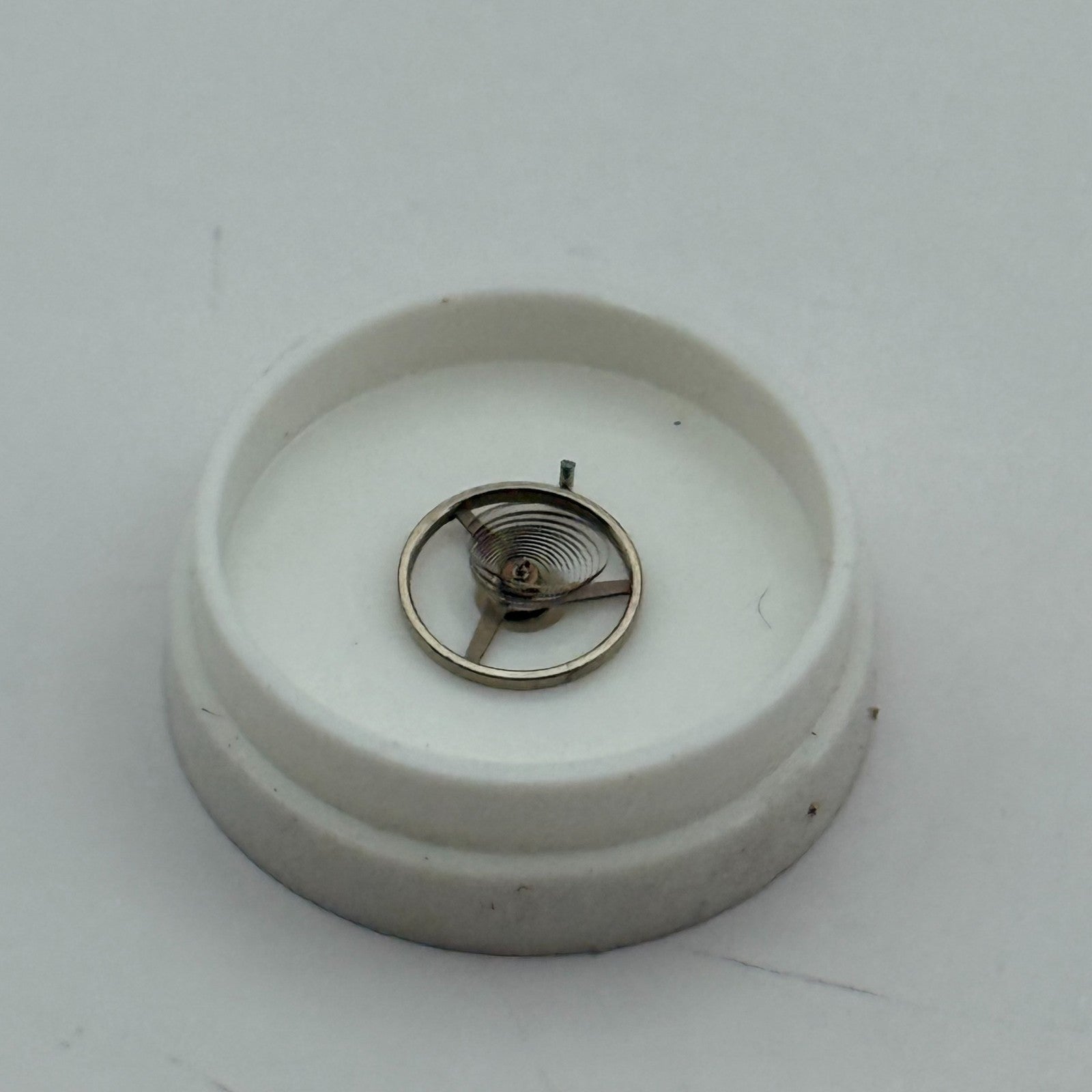 AS 1977 Balance Wheel Complete And Spring 5 1/2'''  1740 M Watch Movement Parts