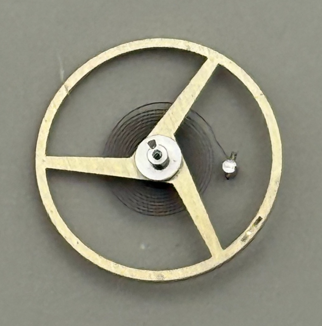 ETA 2390 2401 Balance Wheel Complete And Spring 1419 M Watch Movement Parts 