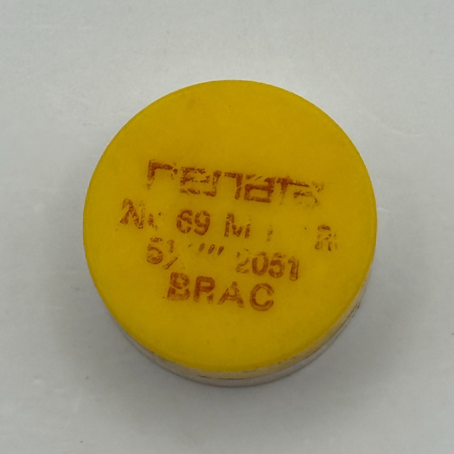 Brac 2051 Balance Wheel Complete And Spring 5½’’’ 69 M Watch Movement Parts 