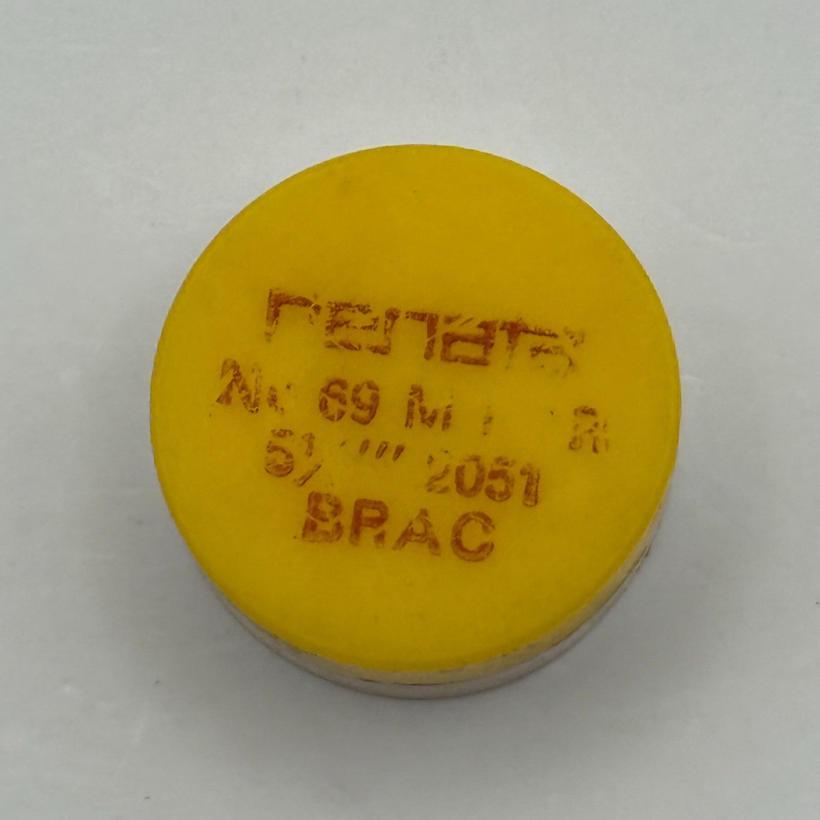 Brac 2051 Balance Wheel Complete And Spring 5½’’’ 69 M Watch Movement Parts 