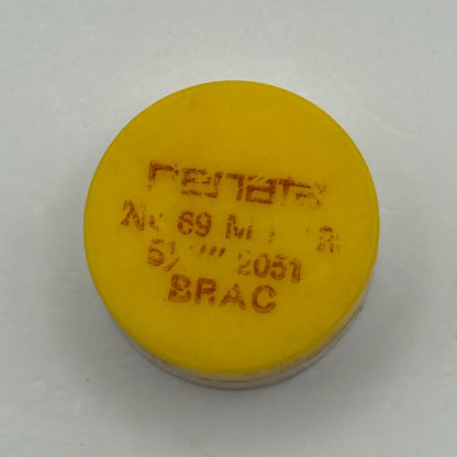 Brac 2051 Balance Wheel Complete And Spring 5½’’’ 69 M Watch Movement Parts 