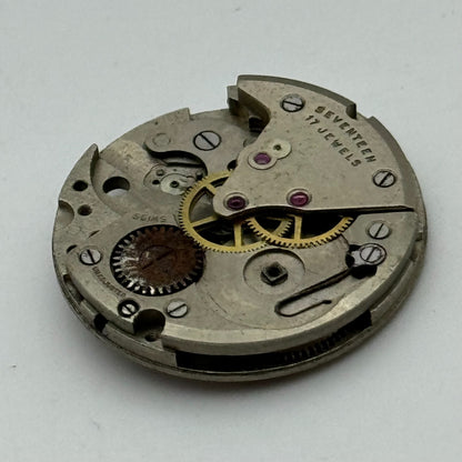 25.9mm Men's Felsa F 400 Manual Wind 17 Jewels Swiss Watch Movement PARTS SPARES