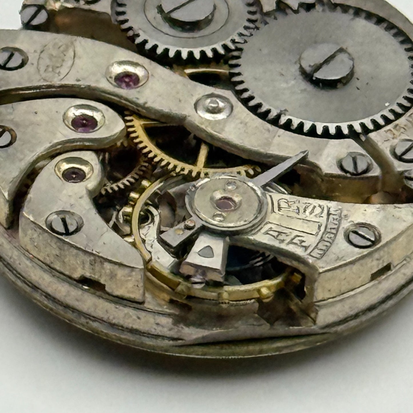 R&S Rotherham & Sons Watch Movement Manual Wind Vintage Parts Repair 23.6mm