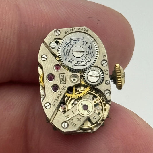 12.6mm Ladies Rotary AS 1051 Manual Wind Watch Movement Swiss Made Vintage PARTS