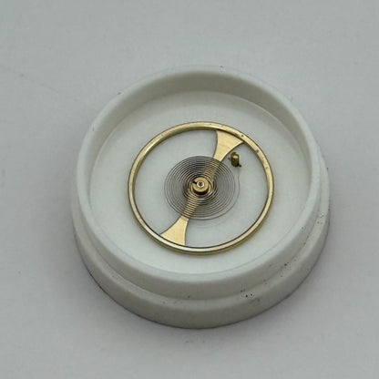 Oris 650 654 Balance Wheel Complete And Spring  1510 M Watch Movement Parts NOS