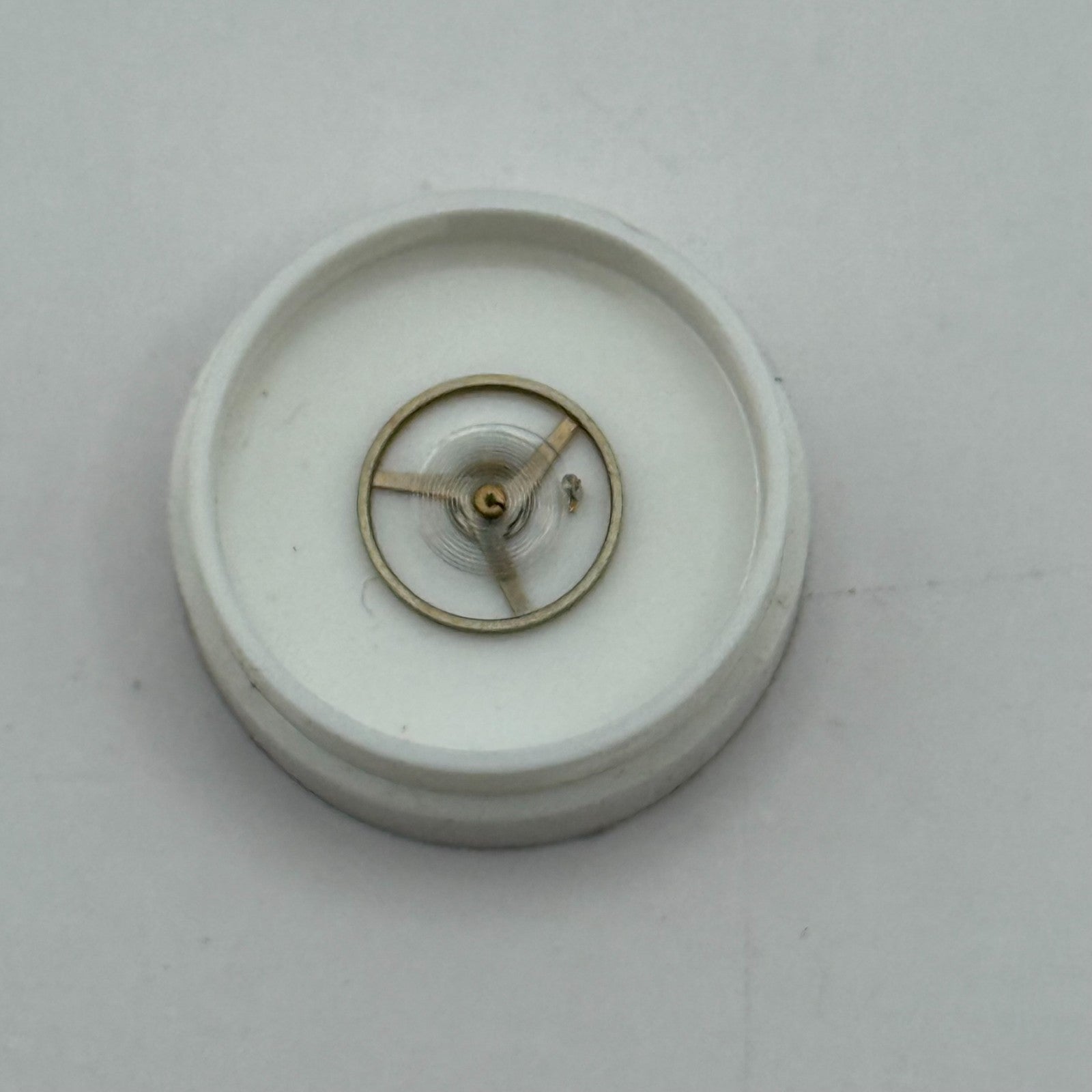 FEF 6660 Balance Wheel Complete And Spring Ord + Inca Watch Movement Parts 