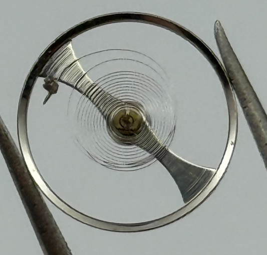 Oris 650 654Balance Wheel Complete And Spring 11½’’’ 1513 M Watch Movement Parts