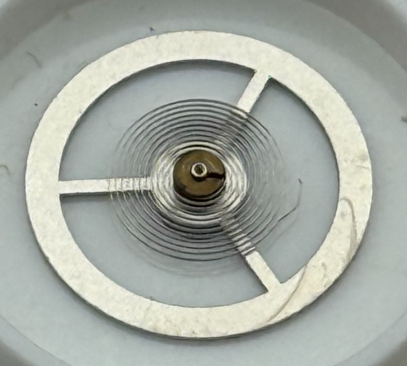 EB 8800 Balance Wheel Complete And Spring 12''' 1309 Watch Movement Parts NOS