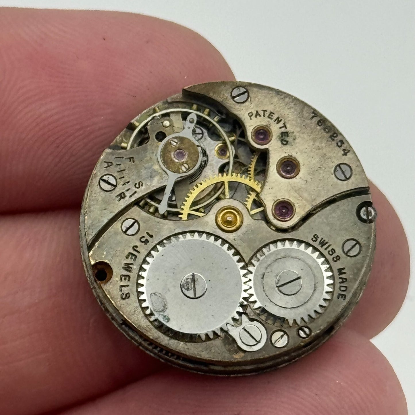 Cyma J W Benson Ref. 030 Manual Wind Watch Movement Swiss PARTS SPARES 23.6mm 