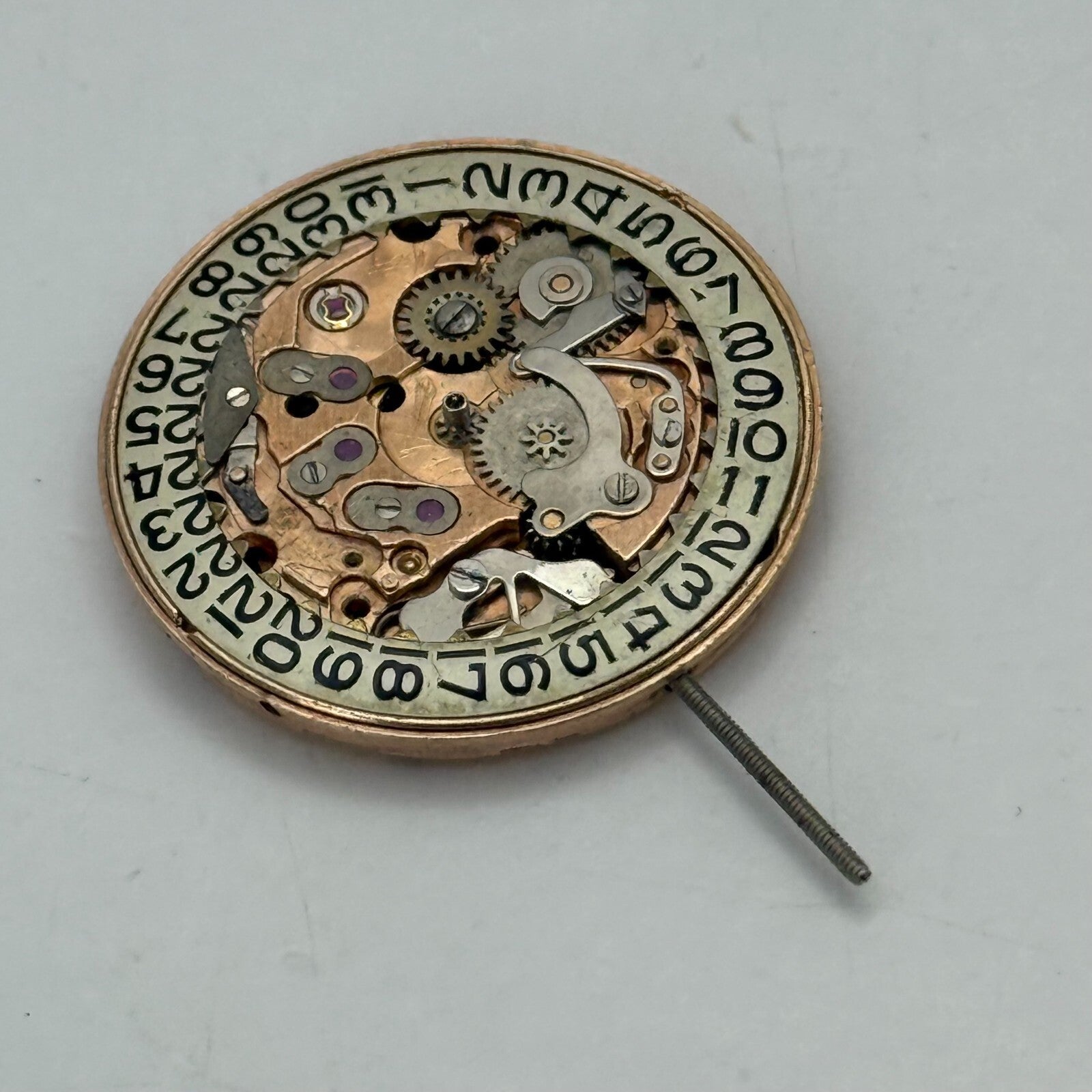 25.9mm Vintage Accurist FHF 66-9 Swiss Manual Wind Watch Movement PARTS REPAIR