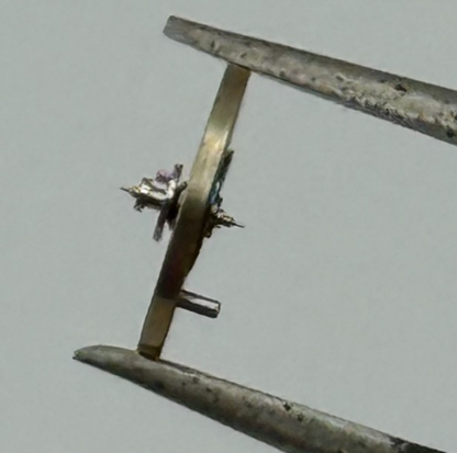 FHF 59-21 Balance Wheel Complete And Spring  1353 Watch Movement Parts NOS