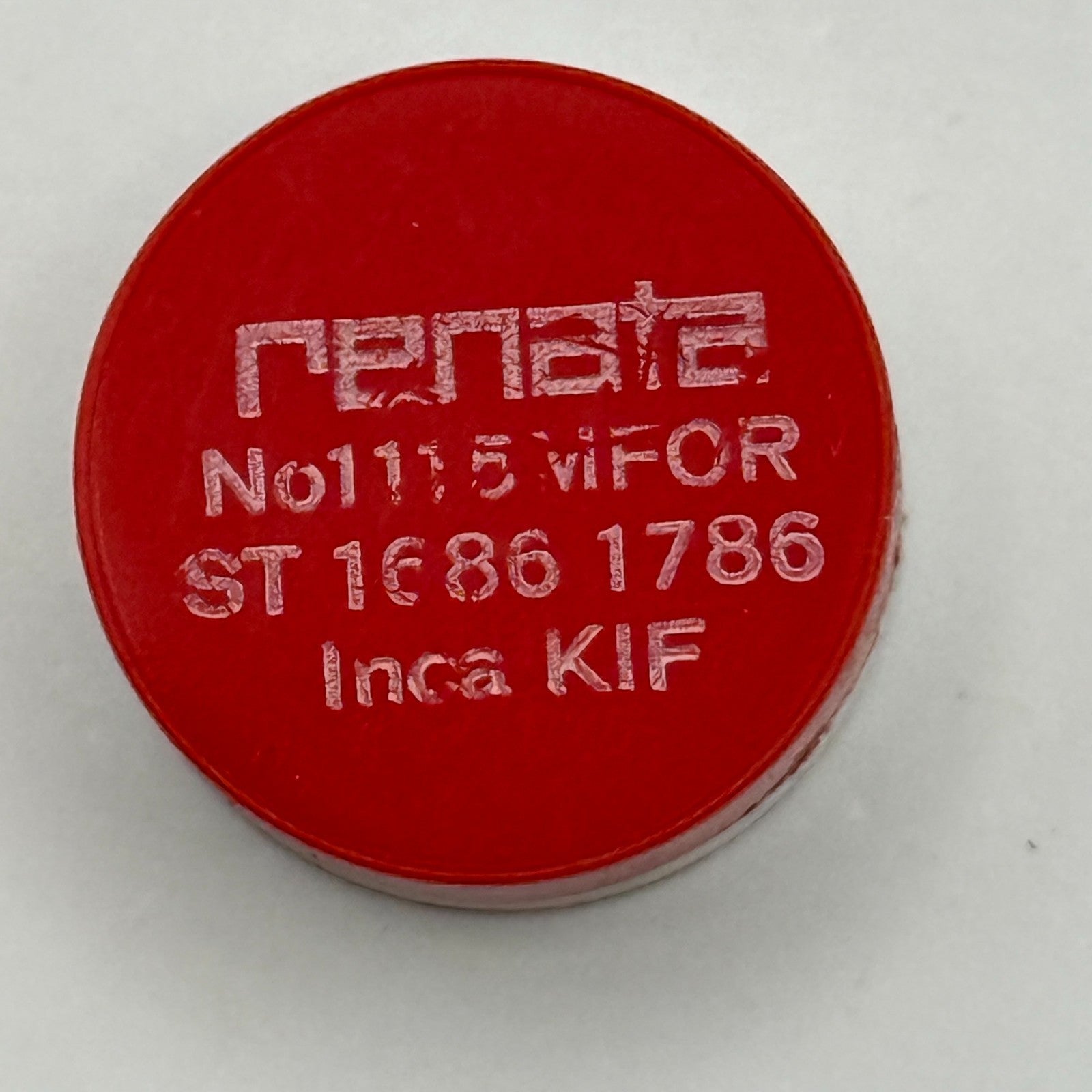ST 1686 1786 Balance Complete Inca KIF Renata 1115 M Watch Movement DAMAGED