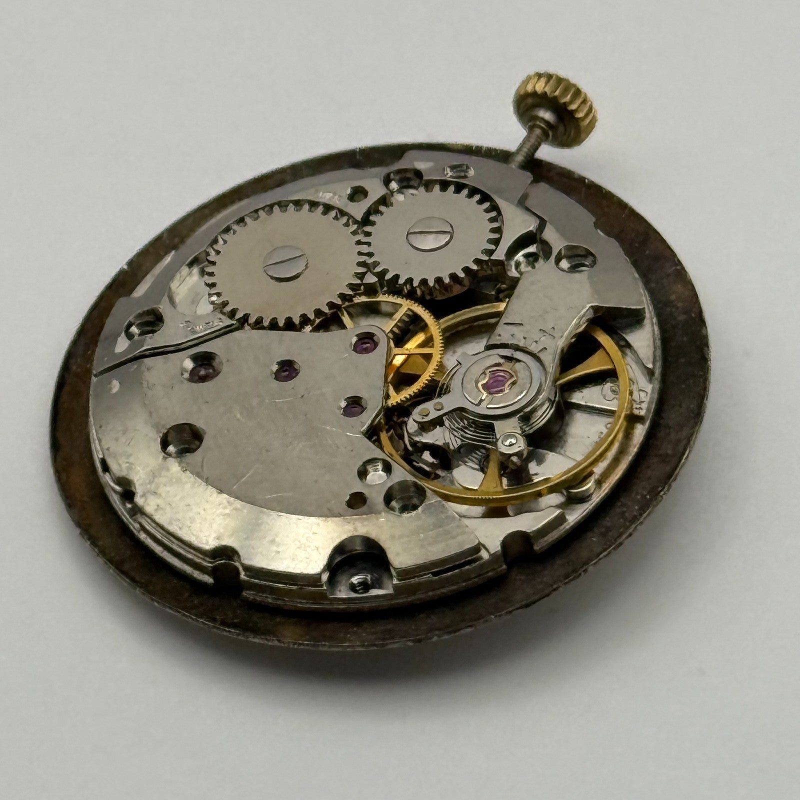 ETA 2750 Watch Movement Running Bernex Manual Wind Vintage Parts Repair 25.8mm