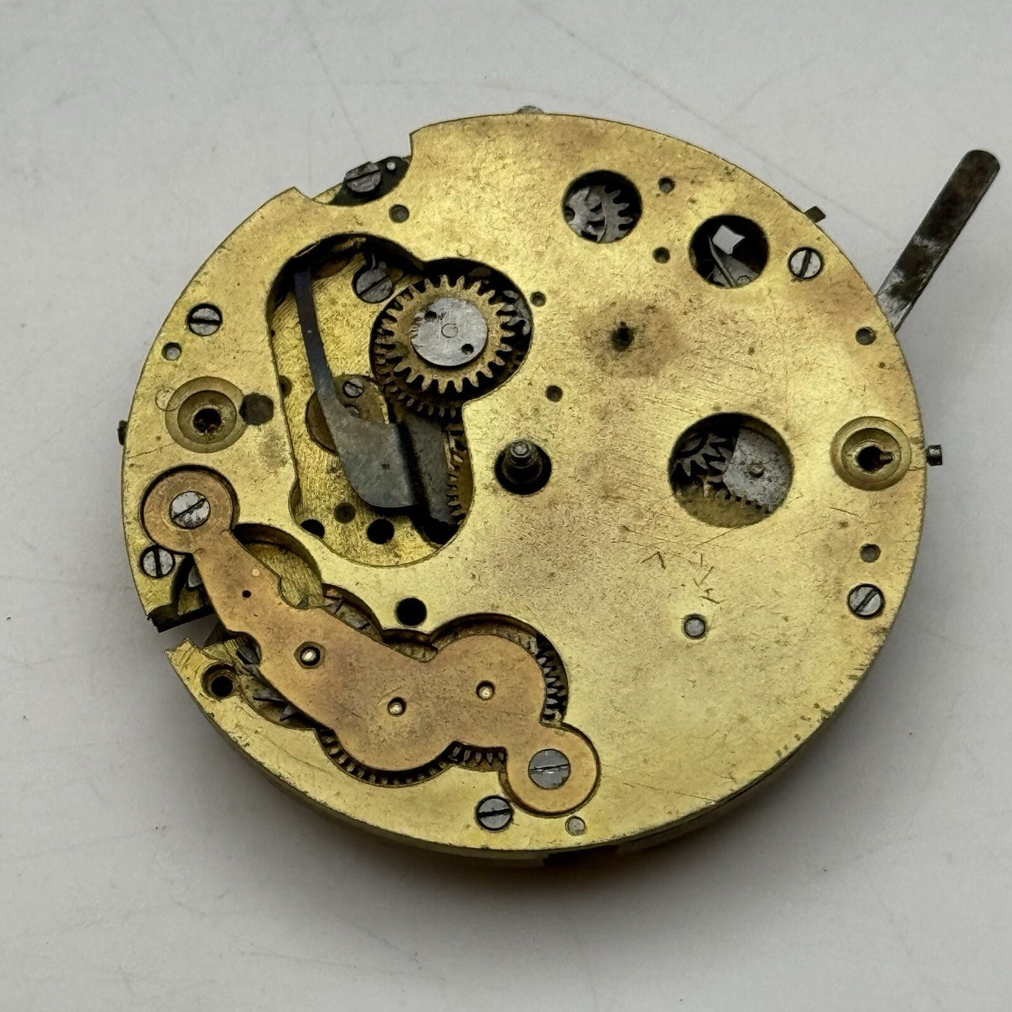 42.8mm Manual Wind BTE S.G.D.G Brevet Pocket Watch Movement FOR PARTS