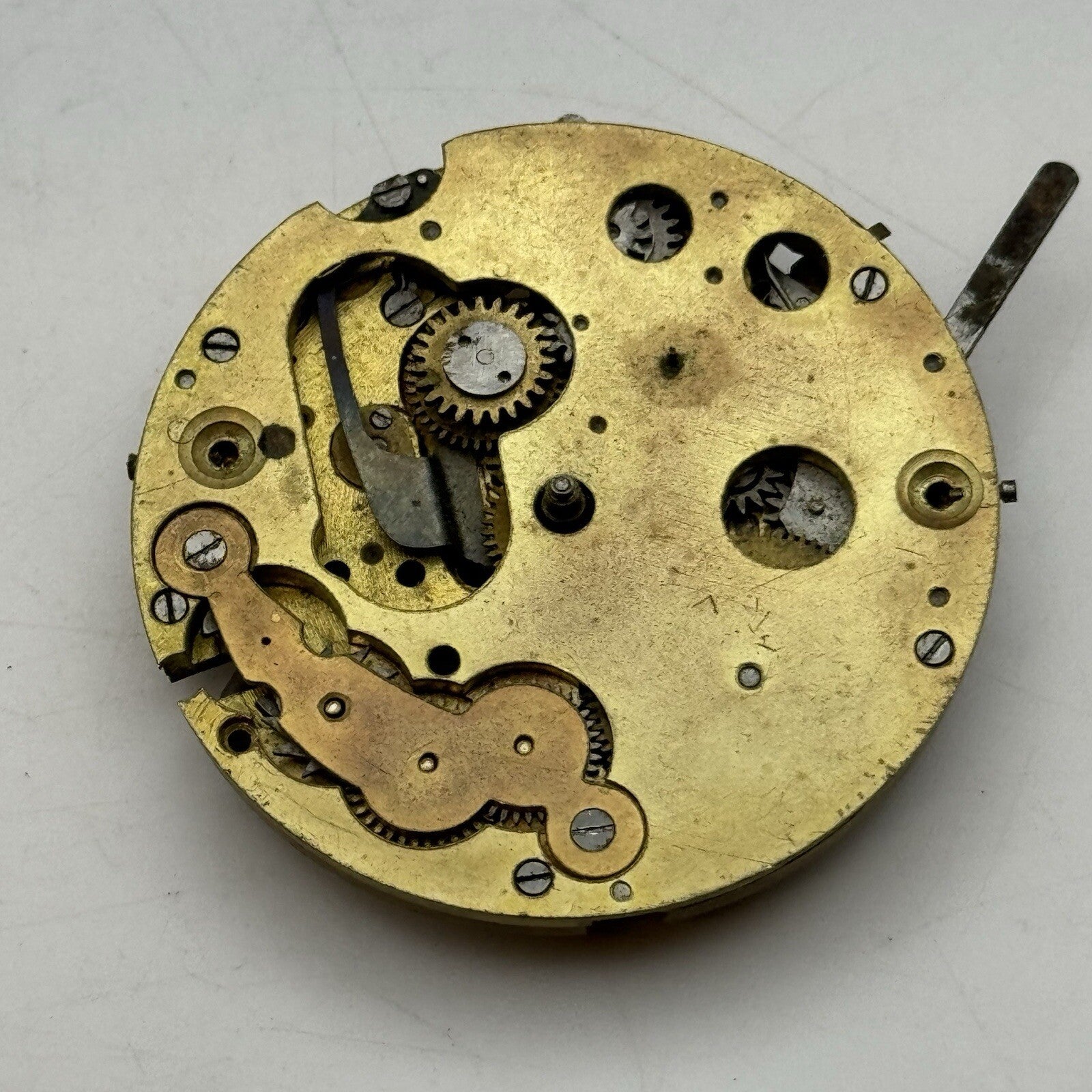 42.8mm Manual Wind BTE S.G.D.G Brevet Pocket Watch Movement FOR PARTS