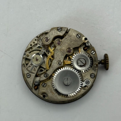 23.7mm Vintage Rival 15 Jewels Trench Manual Wind Watch Movement PARTS REPAIR