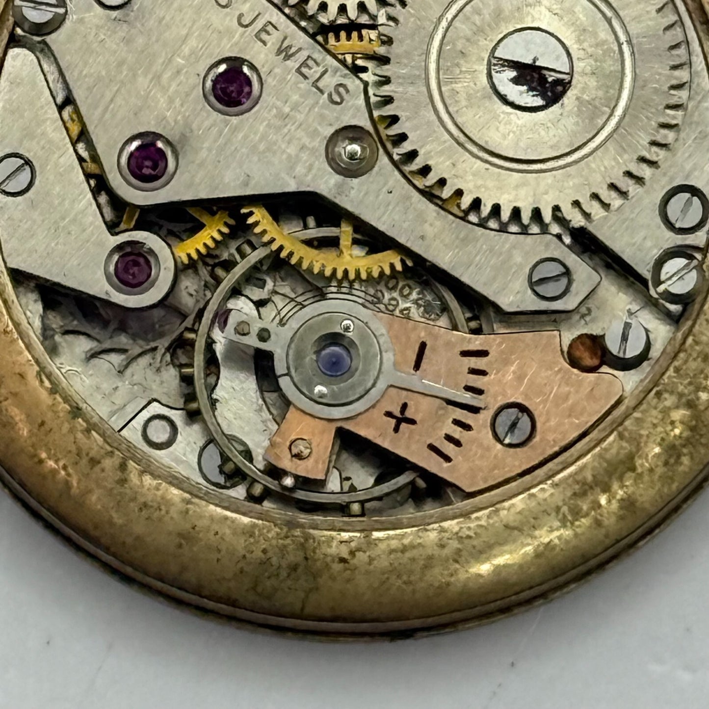 30.2mm Vintage AS 1002 984 Swiss Made Manual Wind Watch Movement PARTS REPAIR