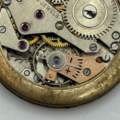 30.2mm Vintage AS 1002 984 Swiss Made Manual Wind Watch Movement PARTS REPAIR
